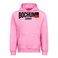 Fuchsia Pink Bochum Urban Hoodie - artisFamous