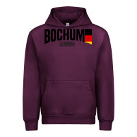 Mauve Wine Bochum Urban Hoodie - artisFamous