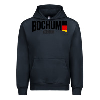 Navy Bochum Urban Hoodie - artisFamous