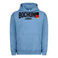 Pigment Pebble Blue Bochum Urban Hoodie - artisFamous