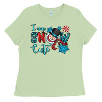 Matcha i am snow cute Ladies Tee - OliviaCreatesArt
