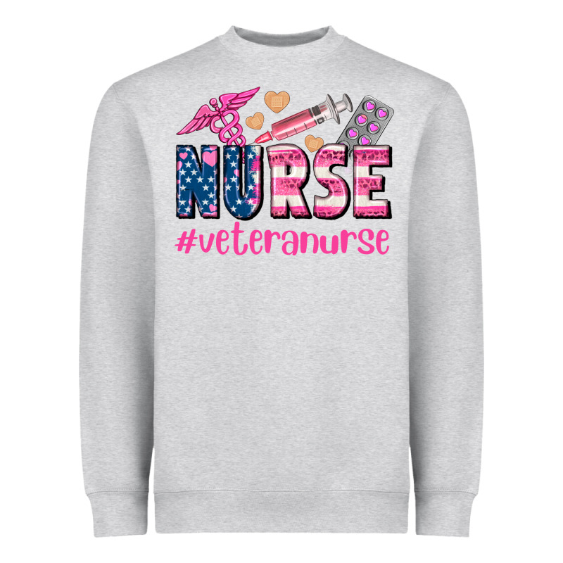 Veteran Nurse Heavyweight Sweatshirt by AdoDesignShop | Teevron