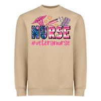 Mushroom veteran nurse Heavyweight Sweatshirt - AdoDesignShop