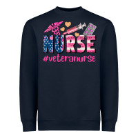 Navy veteran nurse Heavyweight Sweatshirt - AdoDesignShop