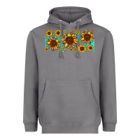 Storm leopard sunflower gemstone Heavyweight Hoodie - JahusDesignShop