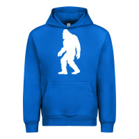 Cobalt bigfoot walking silhouette Urban Hoodie - artisFamous