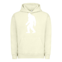 Pigment Pistachio bigfoot walking silhouette Urban Hoodie - artisFamous