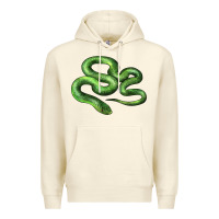 Sandshell boomslang snake Premium Hoodie - LillyAllenDesigns