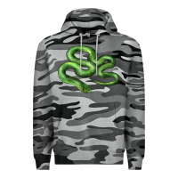 Slate Camo boomslang snake Premium Hoodie - LillyAllenDesigns