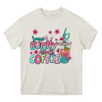 Cream some bunny needs coffee easter Heavy Core Tee - Jasminsmagicworld