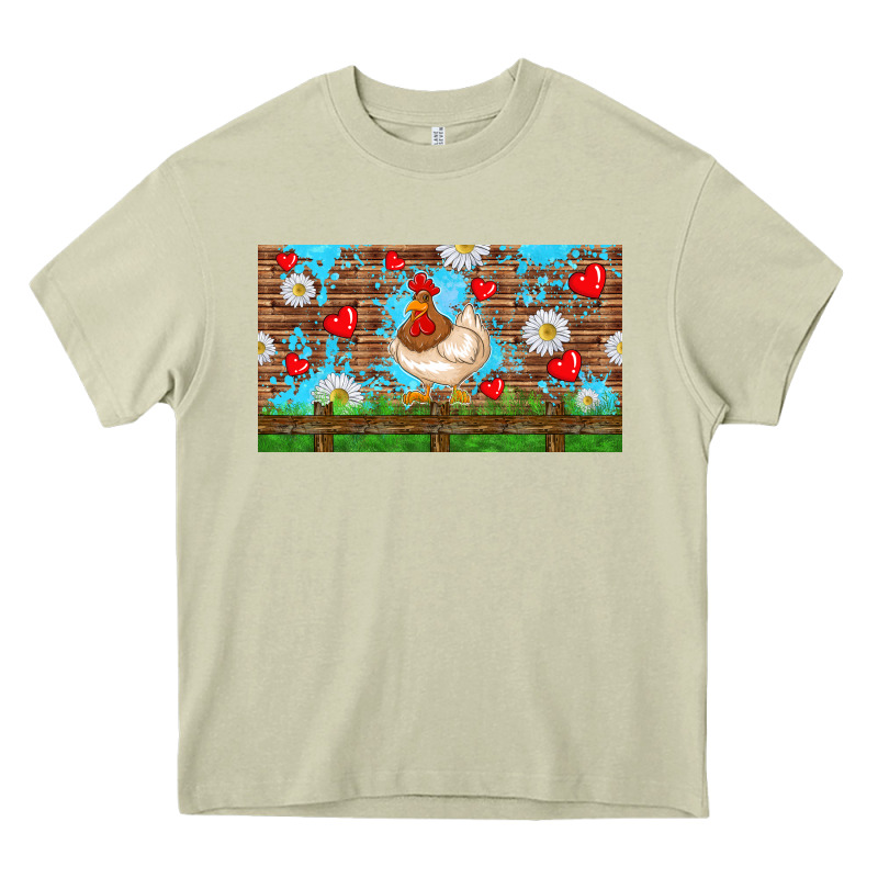 Cute Chicken Heavy Core Tee by TumblerDesignByShophia | Teevron
