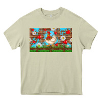 Mossy cute chicken Heavy Core Tee - TumblerDesignByShophia