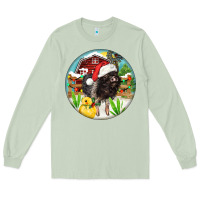 Matcha Baby pig Long Sleeve Tee - FaDigitalArtStudio