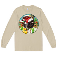 Mushroom Baby pig Long Sleeve Tee - FaDigitalArtStudio