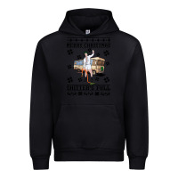 Black merry christmas shitters full Urban Hoodie - artisFamous