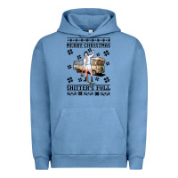 Pigment Pebble Blue merry christmas shitters full Urban Hoodie - artisFamous