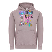 Vintage Zinc birthday girl 1 Vintage Hoodie - BundleAndBundleShop