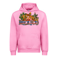 Fuchsia Pink viva mexico Urban Hoodie - RanaPortraitStore