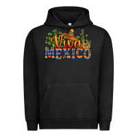 Pigment Black viva mexico Urban Hoodie - RanaPortraitStore