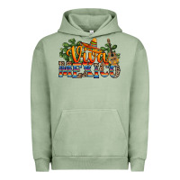Pigment Oil Green viva mexico Urban Hoodie - RanaPortraitStore