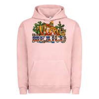 Pigment Salmon viva mexico Urban Hoodie - RanaPortraitStore