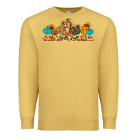 Hello Fall Pumpkin Sunflower Premium Sweatshirt | Teevron