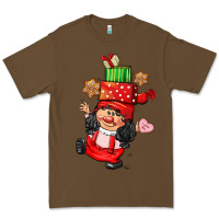 Cacao cute christmas girl gnome Premium Tee - CowGirlArtShop