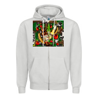 Dove Grey beer set for Christmas Zipper Hoodie - AdoDesignShop