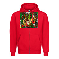 Red beer set for Christmas Zipper Hoodie - AdoDesignShop