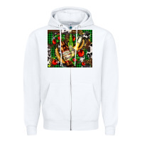 White beer set for Christmas Zipper Hoodie - AdoDesignShop