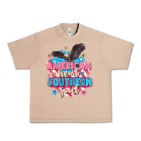 Burro American heart southern soul 4th of july Urban Heavy Tee - FaDigitalArtStudio