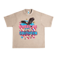 French Oak American heart southern soul 4th of july Urban Heavy Tee - FaDigitalArtStudio