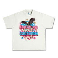 Pistachio American heart southern soul 4th of july Urban Heavy Tee - FaDigitalArtStudio