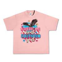 Salmon American heart southern soul 4th of july Urban Heavy Tee - FaDigitalArtStudio