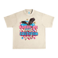 Sandshell American heart southern soul 4th of july Urban Heavy Tee - FaDigitalArtStudio