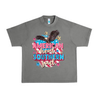 Tornado American heart southern soul 4th of july Urban Heavy Tee - FaDigitalArtStudio