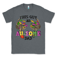Charcoal Heather this guy an au some dad Classic Tee - CowGirlArtShop
