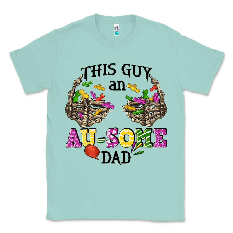 This Guy An Au Some Dad Classic Tee by CowGirlArtShop | Teevron