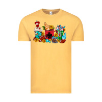 Vintage Mustard Coffee And American Football Coffee Cups Vintage Tee - FaDigitalArtStudio