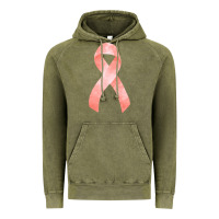 Vintage Olive uterine or endometrial cancer ribbon Vintage Hoodie - FaDigitalArtStudio