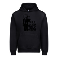Black kill your television Urban Hoodie - artisFamous