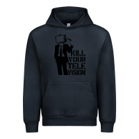 Navy kill your television Urban Hoodie - artisFamous