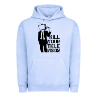Pigment Grape Ice kill your television Urban Hoodie - artisFamous