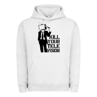 Pigment Lunar Rock kill your television Urban Hoodie - artisFamous