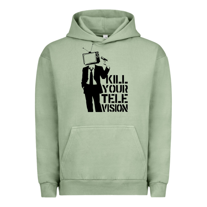 Kill Your Television Urban Hoodie by artisFamous | Teevron