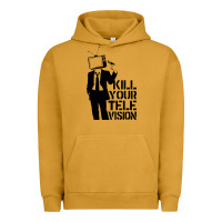Pigment Peanut Butter kill your television Urban Hoodie - artisFamous