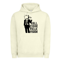 Pigment Pistachio kill your television Urban Hoodie - artisFamous