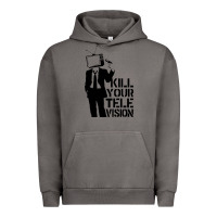 Pigment Tornado kill your television Urban Hoodie - artisFamous