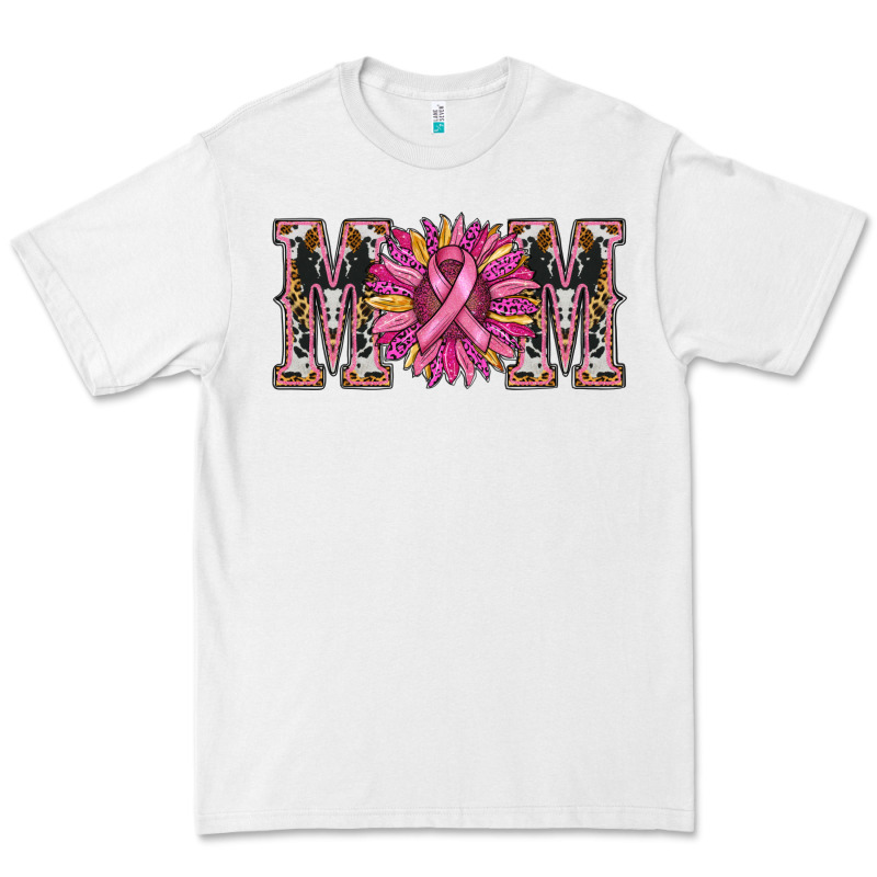 Cancer Sunflower Mom Premium Tee by RanaPortraitStore | Teevron