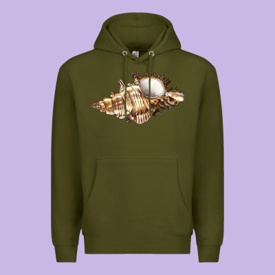Murex Snail Premium Hoodie Designed By Lillyallendesigns